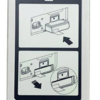 แบตเตอรี่เครื่องกระตุ้นหัวใจ  Philips efficia dfm100