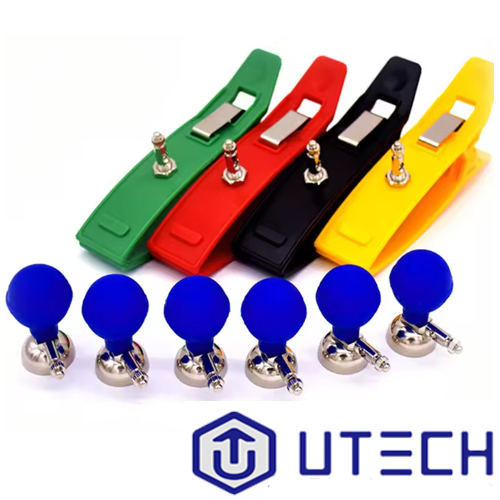 คลิปหนีบขาและลูกบอลดูดอก EKG ECG